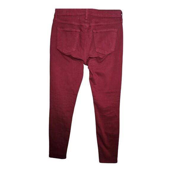 JustUSA Maroon Red Skinny Stretch JeansSize 29 - Picture 5 of 9